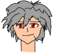 One of RomanianMemer's profile pictures which he drew, a portrait of Kaworu from Evangelion.