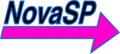 First logo of NovaSP, made in a hurry on a quickly dying laptop.