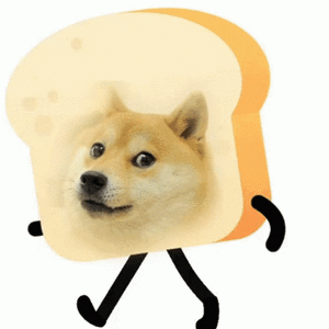 Doge on toast.gif