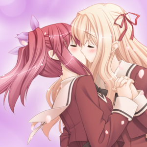 Gay anime girls kissing.png